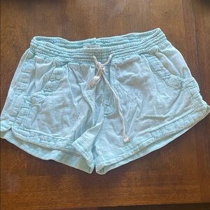 Rip Curl Blue Drawstring Lounge/ Beach Shorts Size Small